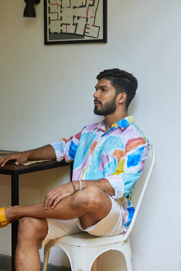 Burano unisex shirt in Multi Camo